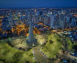 Imagem de um dia bonito e ensolarado em Maringá